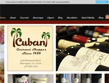 Tablet Screenshot of cubanliquor.com